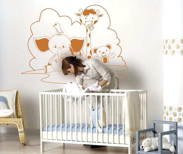 Vinilo decorativo infantil para paredes