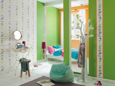 papel pintado infantil kids club