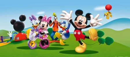 Fotomural Mickey Mouse y Amigos FTDH0643