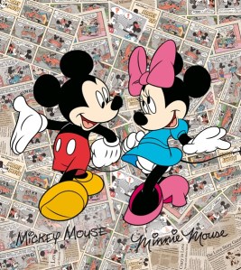 Fotomural Mickey & Minnie FTDL1936